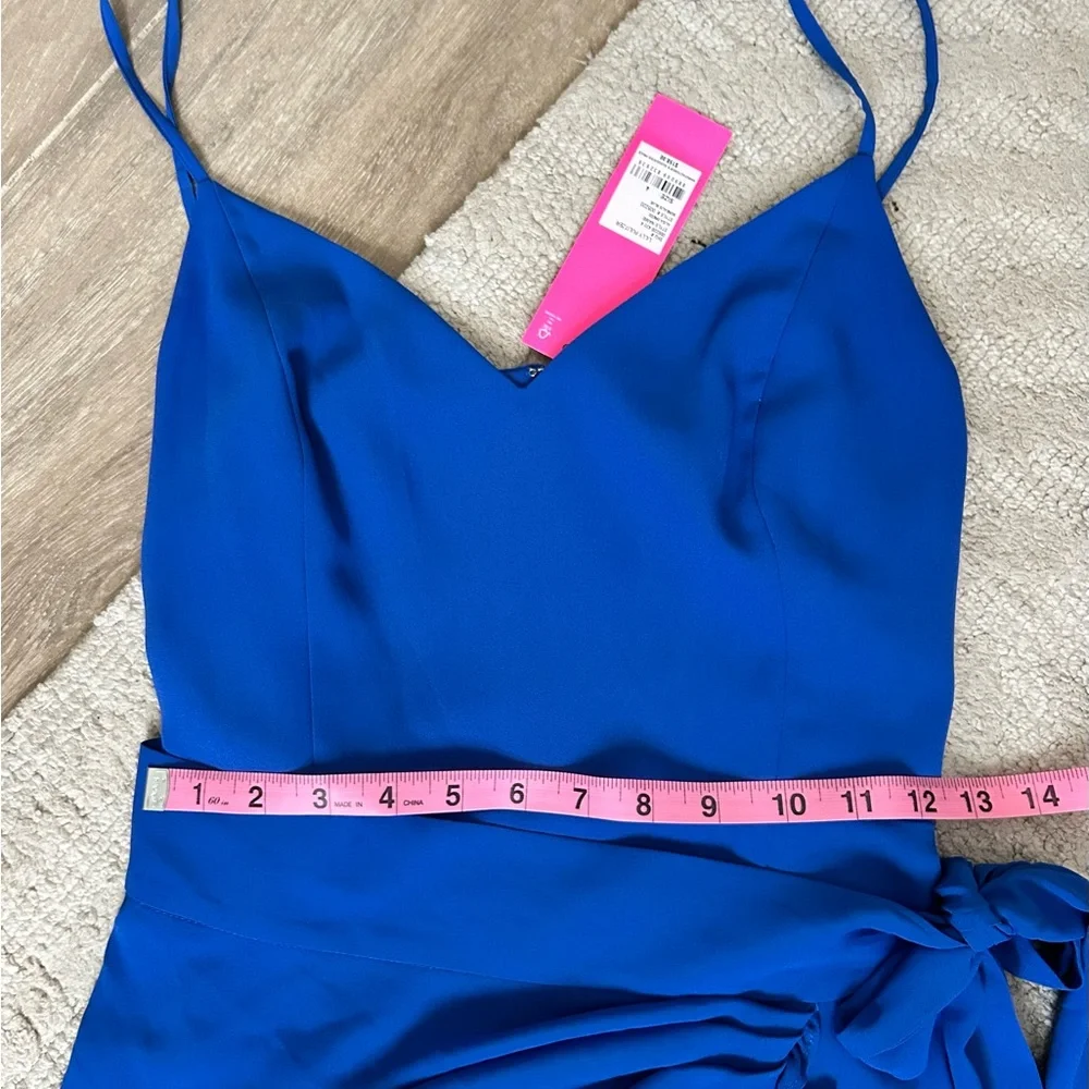 NWT Lilly Pulitzer Alisa Dress - Borealis Blue - Picture 3 of 4